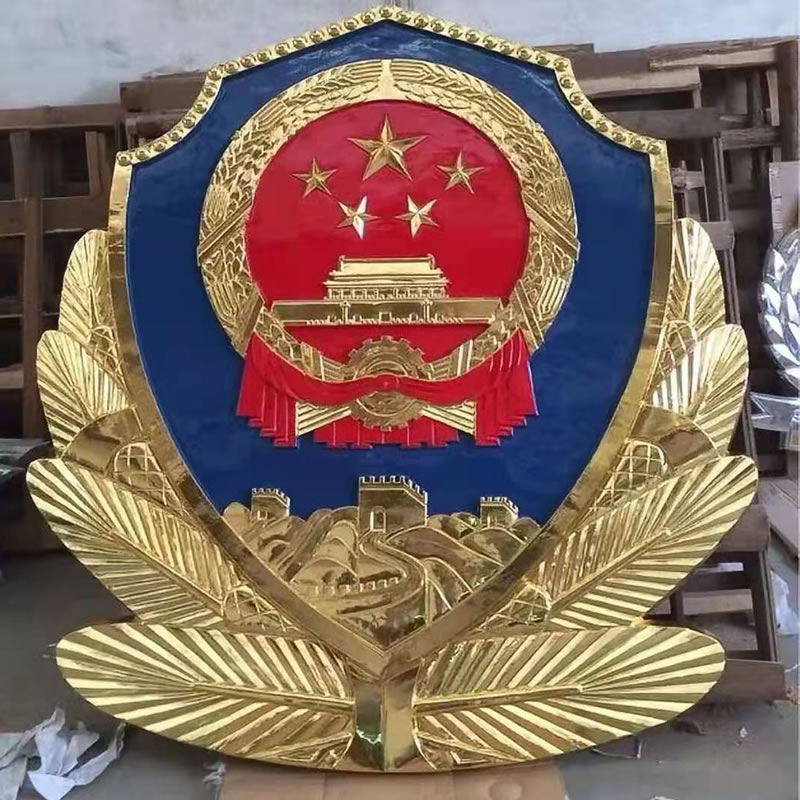北京1米警徽制作厂家