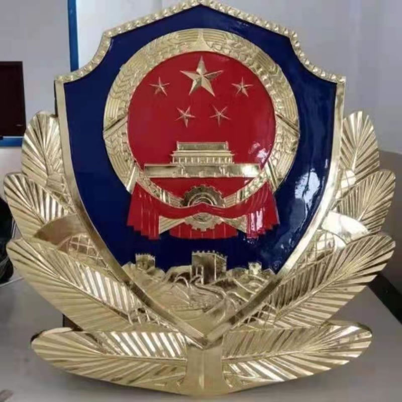 北京1米警徽制作厂家